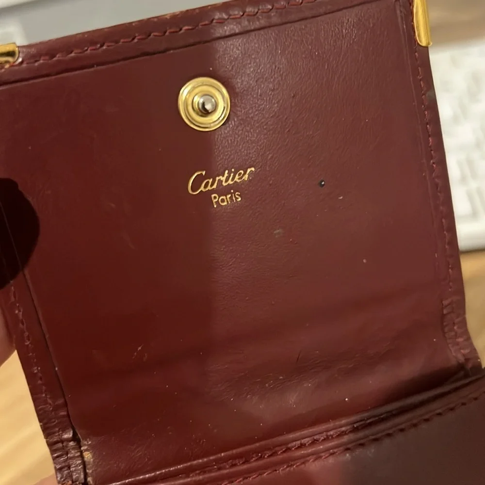 Vintage Cartier Coin Pouch - Picture 3 of 7